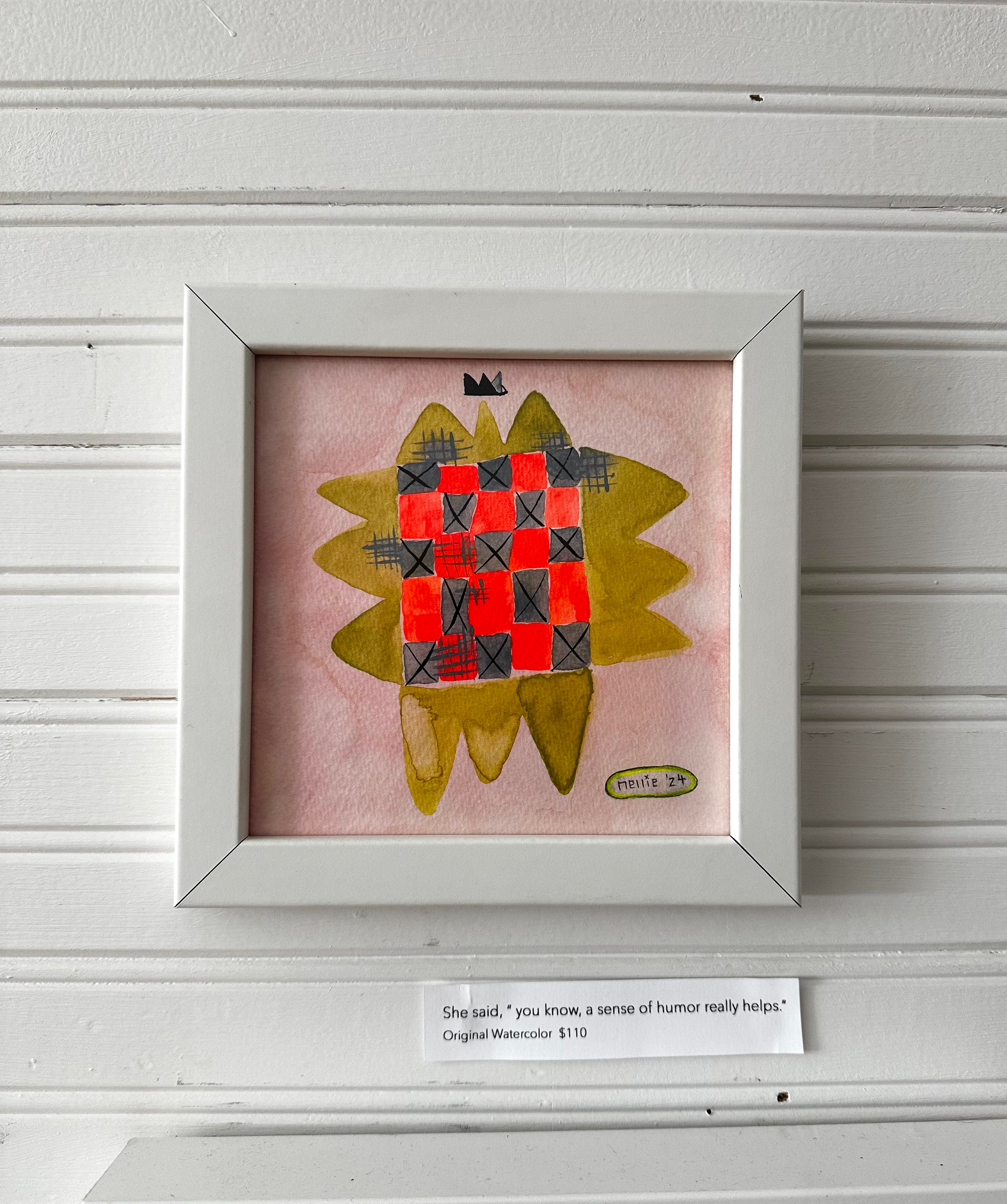 She said, "you know, a sense of humor really helps." (2024)