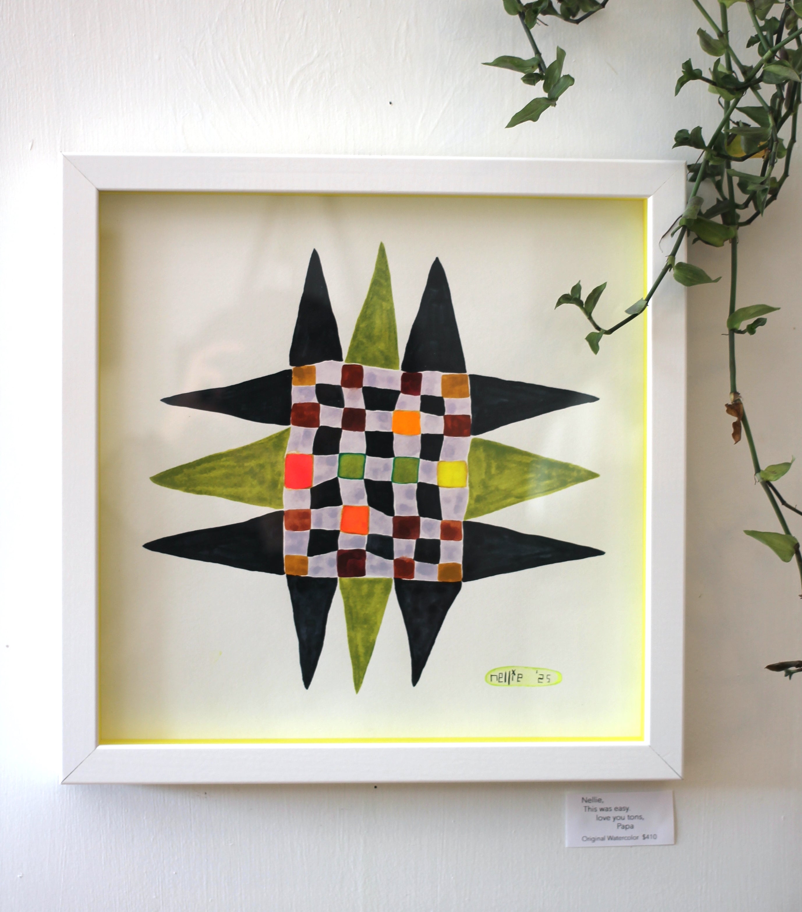 Nellie, This was easy. love you tons, Papa (2025)