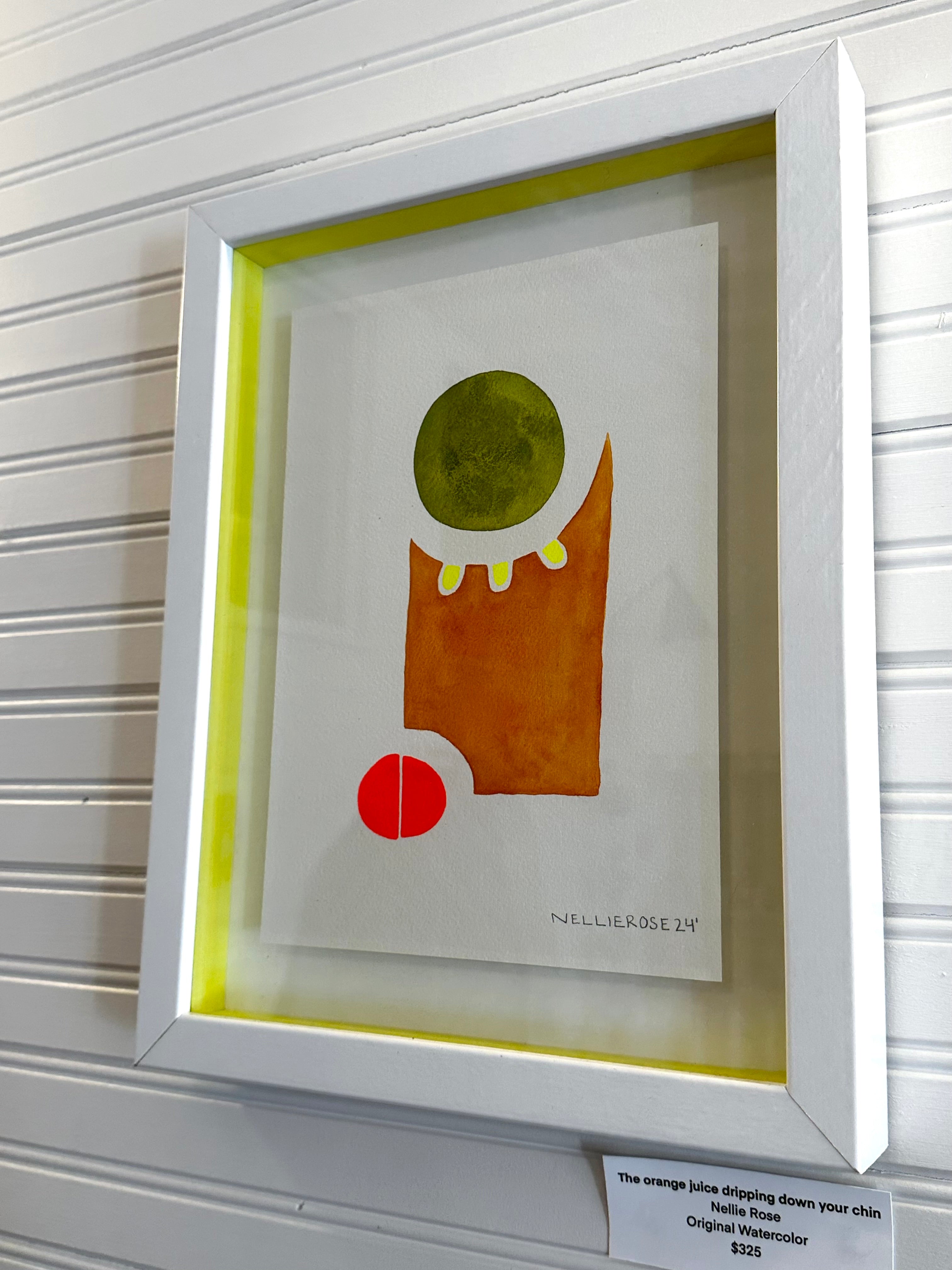 The orange juice dripping down your chin (2024)