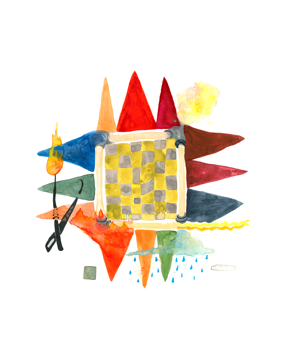 It's a perfect day for crying (print)